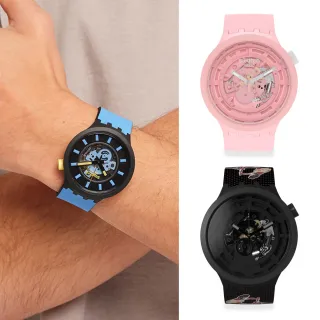【SWATCH】精選 BIG BOLD系列手錶 瑞士錶 錶(47mm)