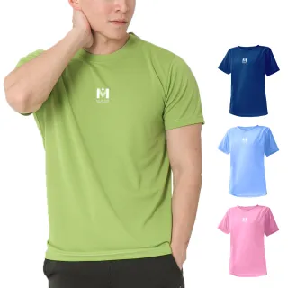 【MI MI LEO】台灣製男女款 吸排短T-Shirt_M003-2件組(多色任選)