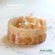 【Naluxe】果凍櫻花瑪瑙開運手排-粉櫻山林(中和負能量、招財納福、避邪)