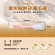 【三箭牌】透明耐熱矽膠小刮刀(HS-S21)