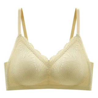 【Amhome】蕾絲吊帶無痕乳膠美背無鋼圈睡眠內衣#113268現貨+預購(4色)
