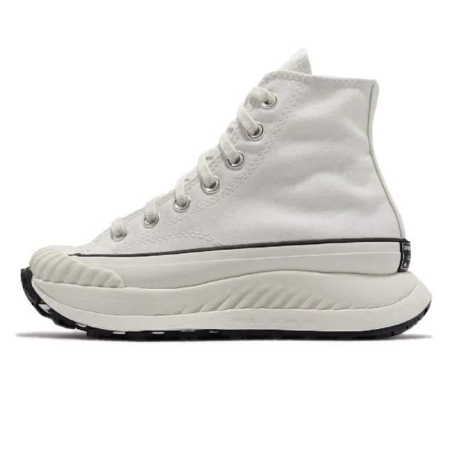 【CONVERSE】帆布鞋 Chuck 70 AT-CX 白 黑 男鞋 女鞋 厚底 黑標 三星 高筒 匡威(A01682C)