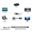 【ATake】Mini DP 轉 VGA 高畫質影音轉接線(支援Full HD)