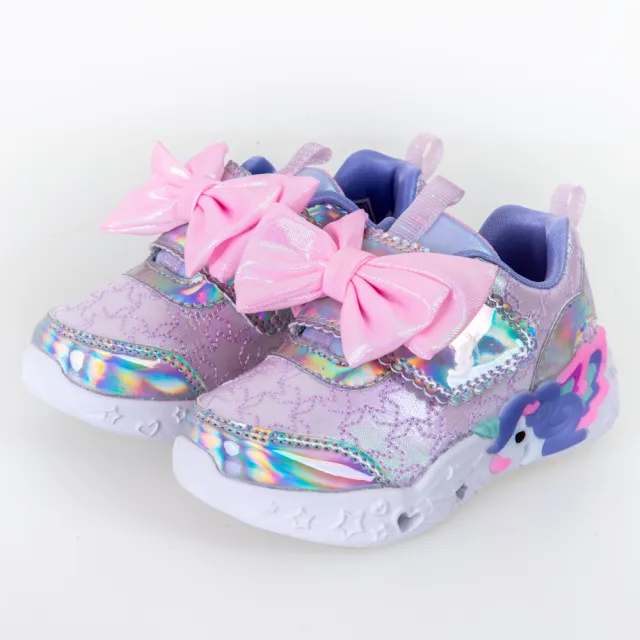 【SKECHERS】女嬰童鞋系列 燈鞋 UNICORN CHARMER(302680NLTPK)