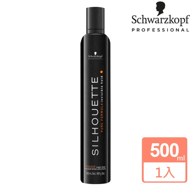 【Schwarzkopf 施華蔻】黑珍珠塑型慕絲 500ml(平輸版)