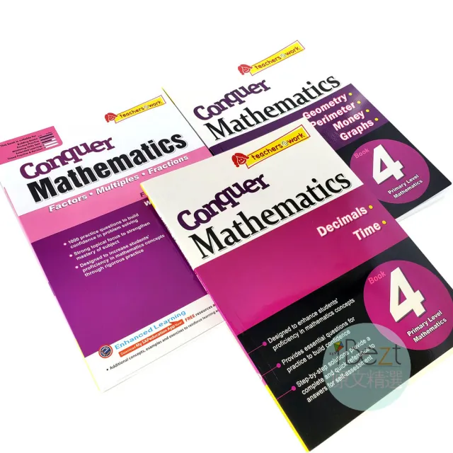 【iBezT】SAP Conquer Mathematics(SAP 數學4年級教材)