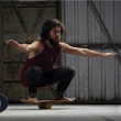 【法國TWOB】平衡訓練板 波斯藍(核心訓練 瑜珈 健身 平衡感 滑板)