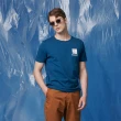 【JOHN HENRY】美國棉行星LOGO短袖T恤-藍色