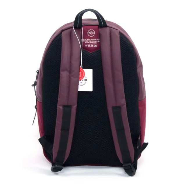 【Herschel】雙11 Ruskin 高階 Studio 酒紅 紅色 防水包 布 防水包 拉鍊 豬鼻 聚酯纖維 防水包 