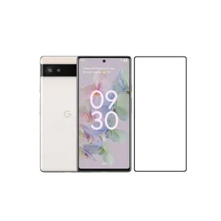 【MK馬克】Google Pixel6a 高清防爆全滿版玻璃鋼化膜-黑色