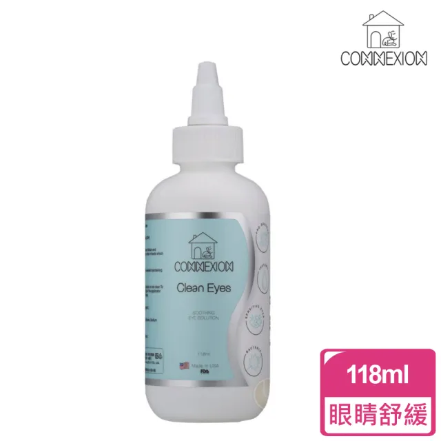 【CONNEXION】眼睛舒緩清潔液 118ml(犬貓適用)
