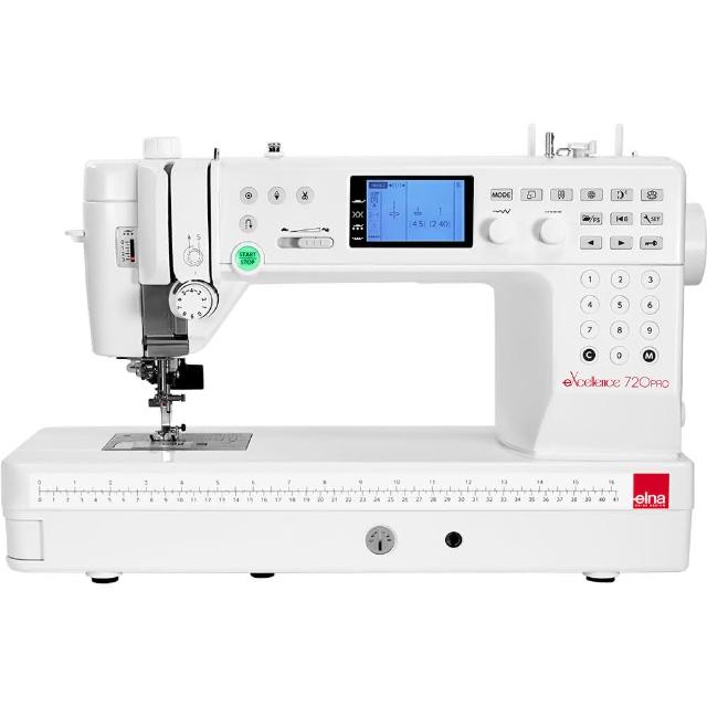 【瑞士elna】eXcellence 720PRO 電腦縫紉機