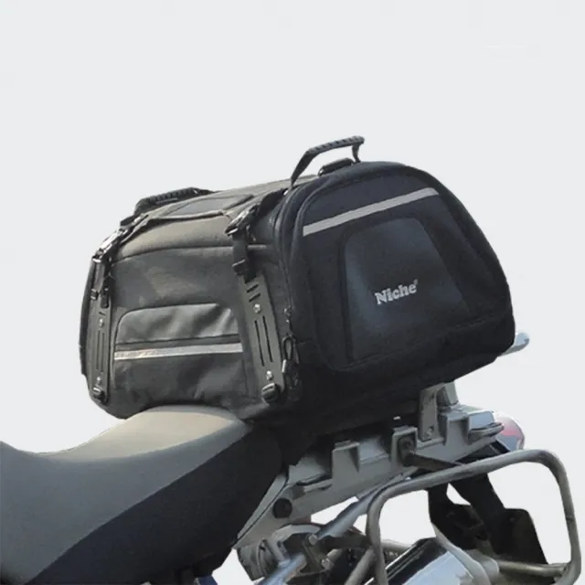 【Niche 樂奇】重機大型後座包 可變形後尾袋 NMO-2211(後架包 尾包 超大容量 擴充 防水旅遊 露營)