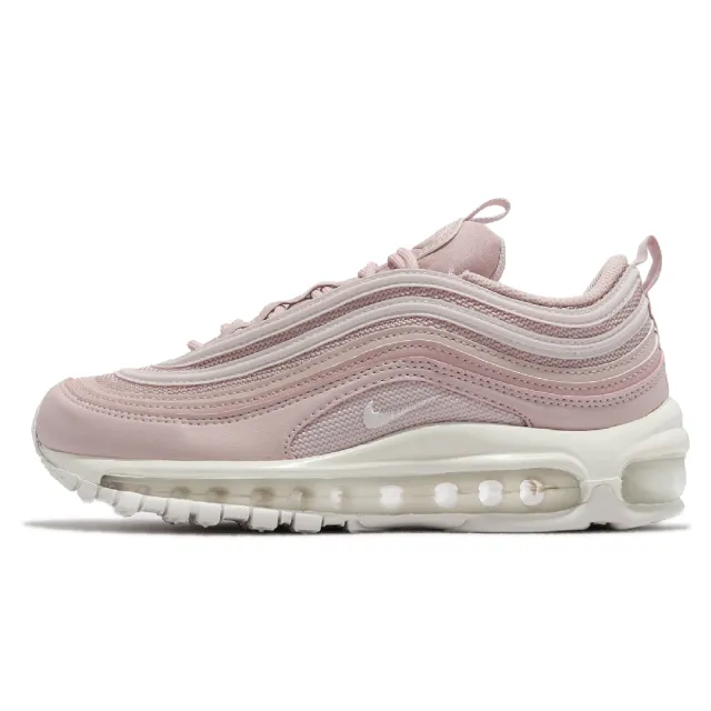 NIKE 耐吉】休閒鞋Wmns Air Max 97 女鞋淡粉粉紅白子彈列車氣墊緩震