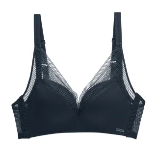 【CHANMODE 香茉】日本經典極柔超集中無鋼圈內衣(莫藍)