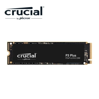 【Crucial 美光】P3 Plus PCIe M.2 500GB 固態硬碟SSD