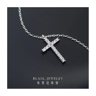 【布萊兒珠寶BJSV3259】純銀項鍊 S925 十字架