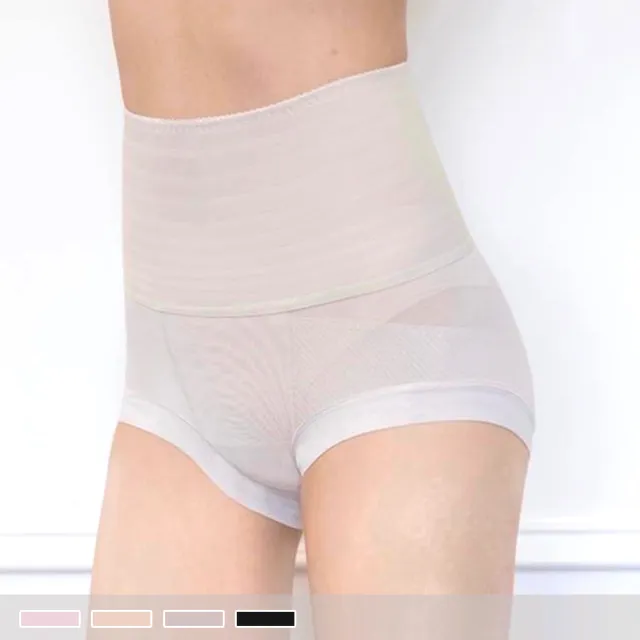 【PINK LADY】4D塑身 蠶絲褲底 立體雕塑 高腰塑褲(提臀/束腹/包覆/束腰/女內褲)