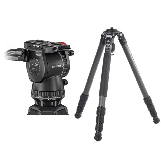 【Sachtler 沙雀】FSB8 markII 攝錄影油壓雲台 + Marsace MT3542SV 飛羽攝錄影(總代理公司貨)