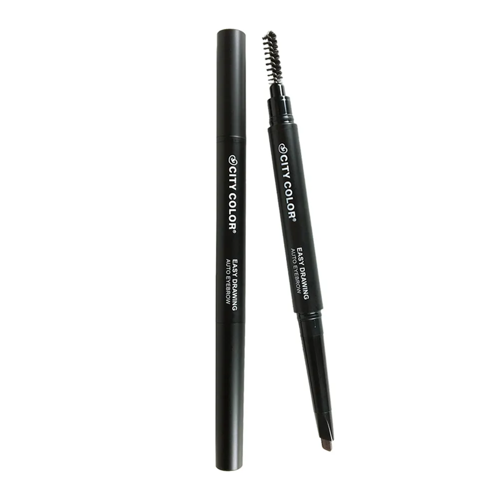 【CITY COLOR】立體滑順三角眉筆/ 含眉刷 / 三入組(輕鬆好畫)