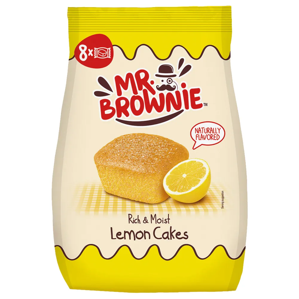 即期品【西班牙布朗尼先生】檸檬風味200g(賞味期限:2024/11/05)