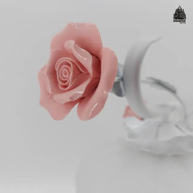 【必登堡】初見玫瑰花桌燈 C00021(檯燈/床頭燈/復古/田園/鄉村風/少女/裝飾/古典)