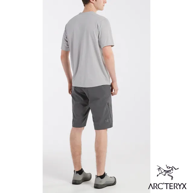 【Arcteryx 始祖鳥】男 Gamma Rock 軟殼短褲(烏雲灰)