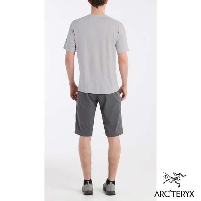 【Arcteryx 始祖鳥官方直營】男 Gamma Rock 軟殼短褲(烏雲灰)