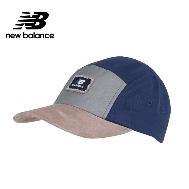【NEW BALANCE】NB 五分割帽_棒球帽_中性_藍色_LAH23115NGO