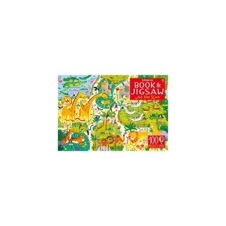 Look And Find Zoo Book ＆ Jigsaw At The Zoo／拼圖