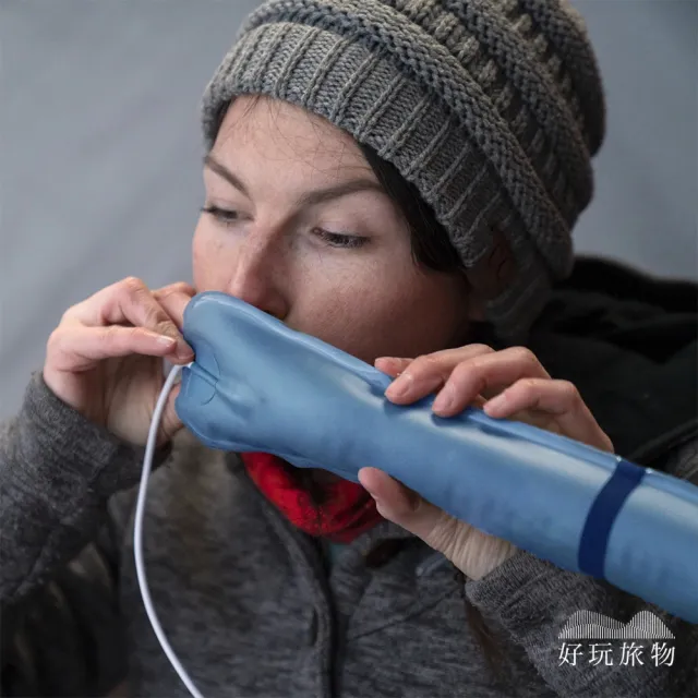 【好玩旅物】3入-小款65cm_戶外超輕量充氣式磁吸LED露營燈(登山野營防水照明燈 帳篷吊掛燈 USB充電)