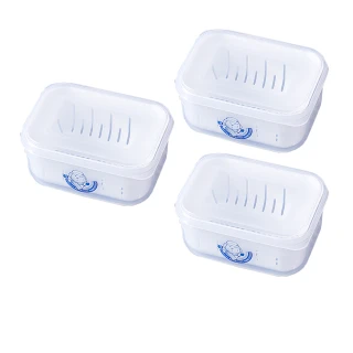 【真心良品】沃爾2號濾水保鮮盒1L(4入組)