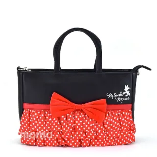 【Disney 迪士尼】米妮蝴蝶結-造型手提包