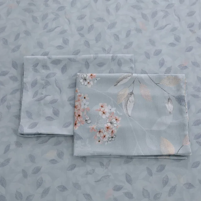 【夢特嬌】60支萊賽爾-天絲四件式薄被套床包組-晴空紫陽花(雙人)