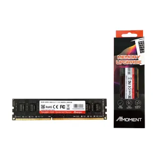 【Moment】DDR3 1600MHz 8GB LONGDIMM 桌上型記憶體(DDR3 1600MHz 桌上型記憶體)