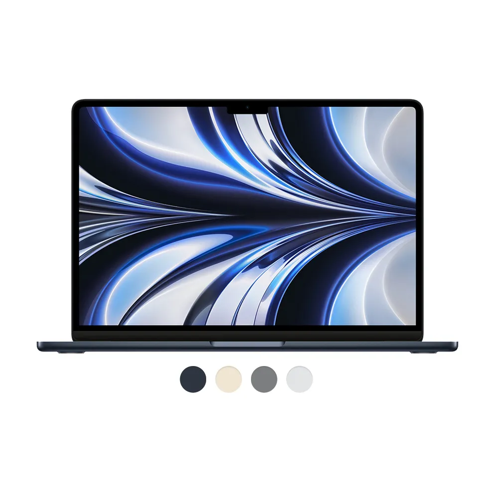 Apple】MacBook Air 13.6吋M2 晶片8核心CPU 與8核心GPU 8G/256G SSD