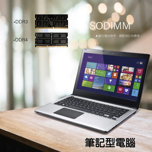 【Moment】DDR4 3200MHz 8GB SODIMM 筆記型記憶體(DDR4 3200MHz 筆記型記憶體)