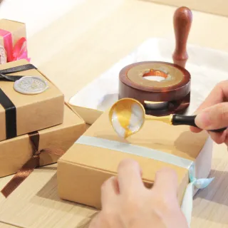 【HAPPYMT 開心鋼筆店】火漆封蠟入門超值組(字母款)