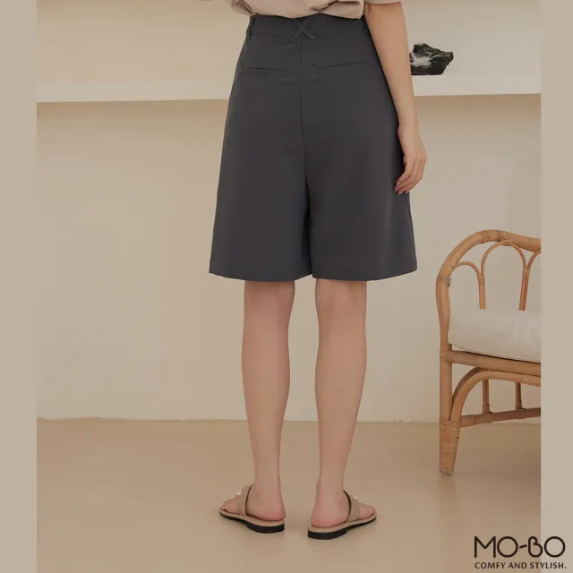 【MO-BO】打摺質感西裝短褲(褲子)