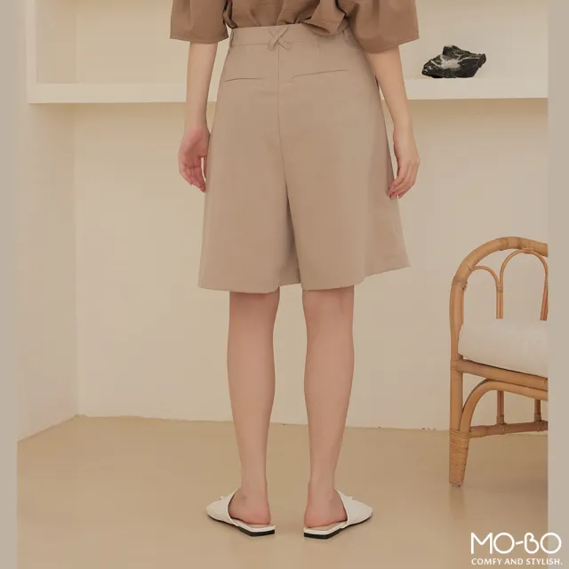 【MO-BO】打摺質感西裝短褲(褲子)