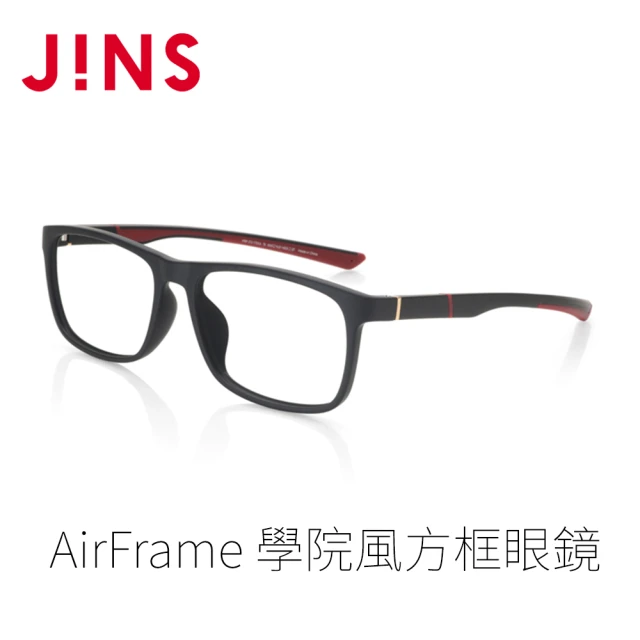 JINS JINS AirFrame 學院風方框眼鏡(AMRF21S172)