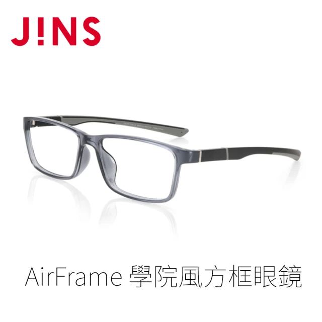 JINS JINS AirFrame 學院風方框眼鏡(AMRF21S171)