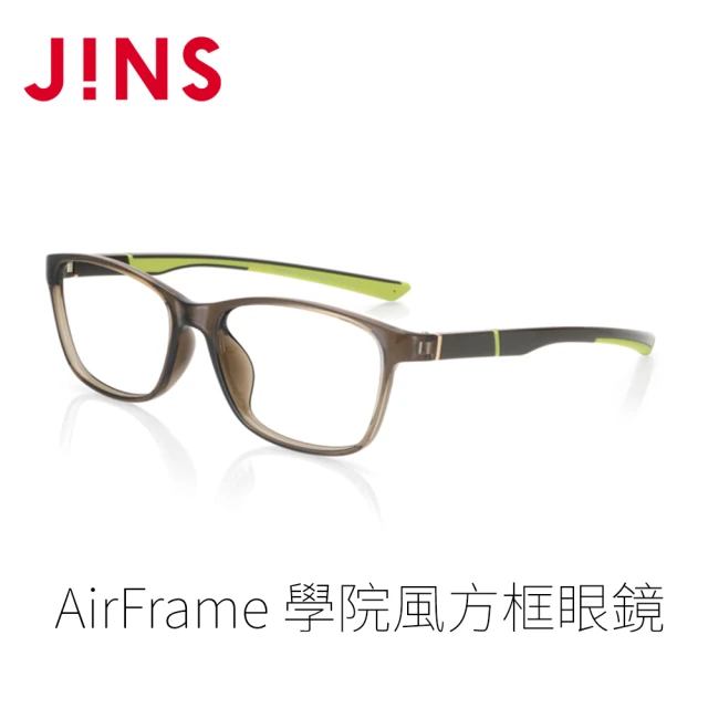 JINS JINS AirFrame 學院風方框眼鏡(AMRF21S173)