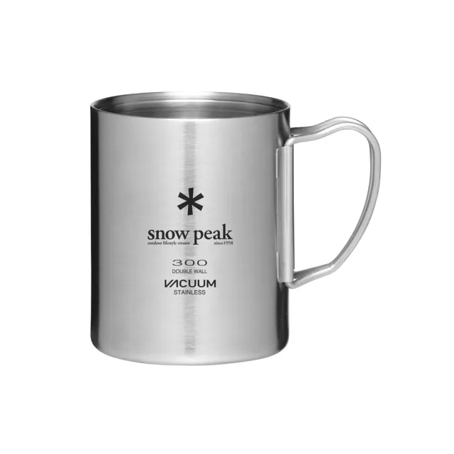 【Snow Peak】不鏽鋼真空馬克杯300 MG-213(MG-213)