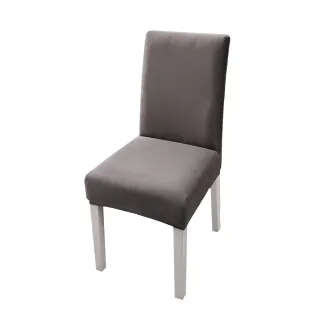 【Osun】2入組純色牛奶絲彈性加大餐椅套家用宴會民宿椅子套(特價CE369)