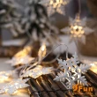 【iSFun】白色聖誕鏤空浪漫佈置掛串燈(2色可選)
