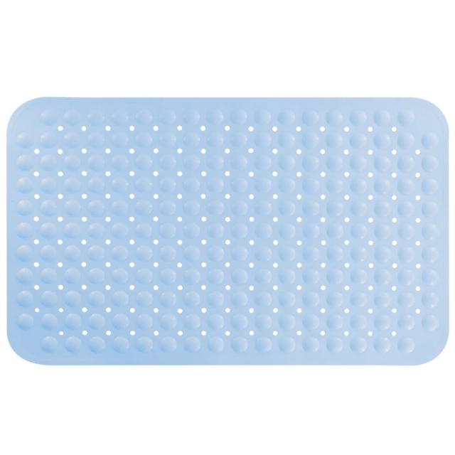 【Mega】加厚TPE親膚環保防滑墊 腳踏墊 38X70cm(防摔止滑 淋浴安全 浴缸墊 防滑地墊)