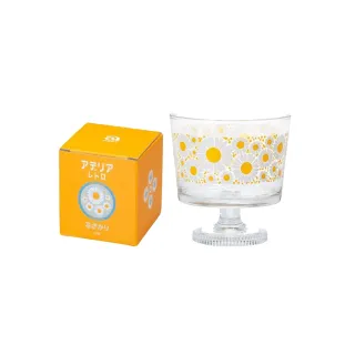 【ADERIA】日本製昭和系列復古花朵甜點杯285ML(白菊款)