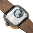 【SEVENFRIDAY】大馬士革工法自動上鍊機械錶-黑色/47.6x47mm(PS2/02)