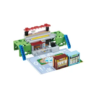 【TAKARA TOMY】PLARAIL 鐵道王國 4種變化有聲車站組(多美火車)